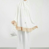 Mukena Tatuis X Hijabenka - Rainbow Brown