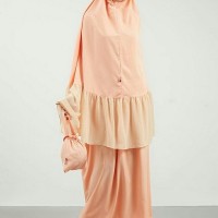 Mukena Tatuis X Hijabenka - Gloome Orange