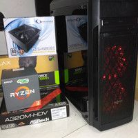 PC Rakitan Based on AMD Ryzen 5 GTX1050Ti 4GB