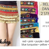 TWO STRAP- BAJU OLAHRAGA WANITA- BELLY DANCE INDIA DANCE- SEXY IMPORT