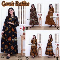 Baju Wanita Dress Batik - Baju Hamil - Gamis Batik