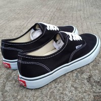sepatu vans authentic black white wafle ifc premium bnib vans terbaru