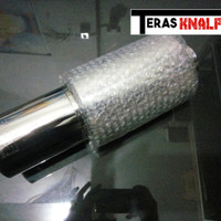Jual Knalpot Mobil Racing HKS Gronel Plain Sedang Murah