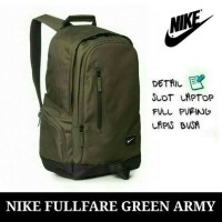 Tas laptop ransel sekolah pria / wanita / remaja Nike Murah kantong