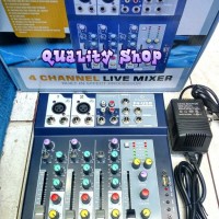 profesional mixing console crimson 4 channel F4 usb eff Murah