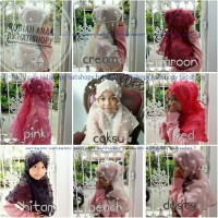 Jual Jilbab Instan Anak Rubiah / Jilbab Instan Rubiah Murah