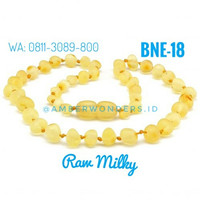 BNE-12 RAW MILKY KALUNG AMBER baby PEREDA NYERI