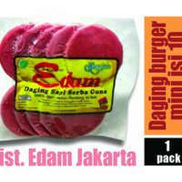 Jual Daging Burger Mini Edam isi 10 Murah
