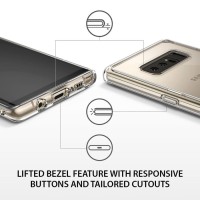 Samsung Galaxy Note 8 - Crystal View Clear Ringke Fusion Hard softcase