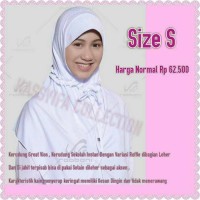 JILBAB RABBANI Kerudung Great Vios Ukuran S