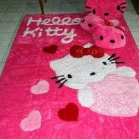 karpet lantai karakter / surpet set / kasur bulu rasfur / printing