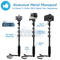 Alumunium Solid Monopod/Tongsis For Xiaomi Yi/GoPro/Smartphone