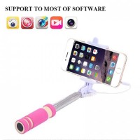 (Dijamin) tongsis mini kable lipat gagang warna