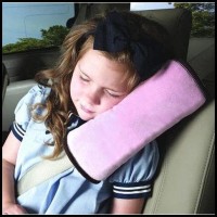 BANTAL LEHER MOBIL COVER SABUK PENGAMAN - BLUE