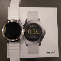 Fossil Q founder Smartwatch Rubber White
