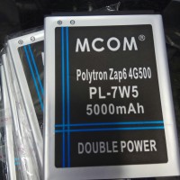 baterai polytron zap 6 zap6 pl-7w5 batere batre batrei battery mcom