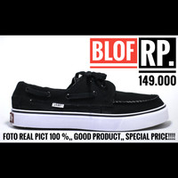 Sepatu Vans Zapato Hitam putih For Men Foto Real Pict 100%