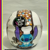 Helm Bmc Milan Motif Stitch 03 Half Face Dewasa