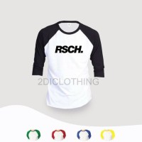 distro - kaos rsch raglan / kaos distro rsch - olshops
