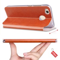 Best Leather Case Flip Xiaomi Redmi 4X Prime Soft FlipCover Flipcover