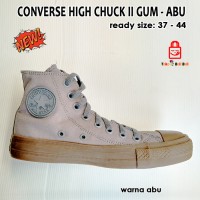 converse high chuck II gum - abu / sepatu unisex / sepa Online Shop