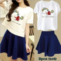 model baju mini dress terkini dan murah Set ponny