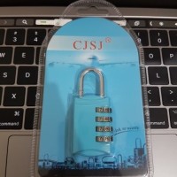 Gembok password dengan kombinasi 4digit angka gembok koper travel