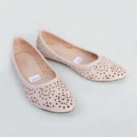 SEPATU FLAT SHOES FLATSHOES GRATICA MA34 CREAM