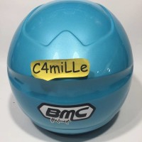 (Sale) HELM BMC MILAN SOLID LIGHT BLUE HALF FACE