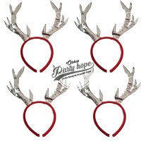 Best Quality Bando Natal Tanduk Rusa silver / Bando Christmas /