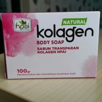 NATURAL KOLAGEN COLLAGEN COLAGEN BODY SOAP HPAI SABUN TRANSPARAN