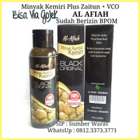 Minyak Kemiri Plus Zaitun + VCO Original BPOM | Asli Penumbuh Rambut