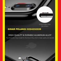 RING LIST CHROME CAMERA PROTECTOR IPHONE 7 PLUS RED LENS CASE 906142