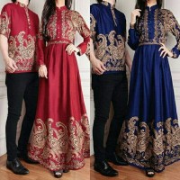 baju terbaik Couple batik queena baju muslim pasangan queen sarimbit