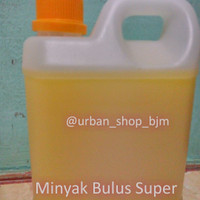 Jual MINYAK BULUS SUPER ASLI KALIMANTAN 1 LITER, GRATIS PACKING KAYU Murah