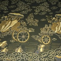 Kain Batik Solo Asli Tulis Motif Kereta Kencana Garuda