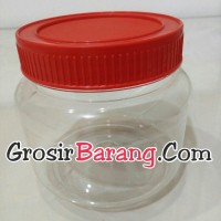 Grosir Toples Kacang Telur Toples Plastik Mika Toples Mini 500ml Murah