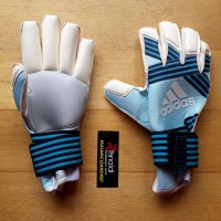 sarung tangan kiper Adidas ace trans aqua fingertip / goalkeeper