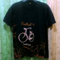 Kaos atasan oblong pria Jogja hitam