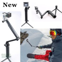 (Diskon) 3 Way Tripod Multi Monopod Tongsis GoPro Xiaomi Yi Bpro SJcam