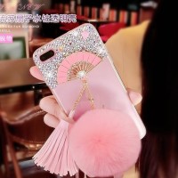 TPU FAN DIAMOND Samsung J7 Prime On 7 2016 kipas silicone soft case hp
