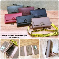 dompet wanita fashion star pin dompet mini tas tangan handbag wanita