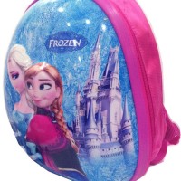 Tas Ransel Anak Sekolah Telur Frozen Import 3D Timbul Blue Grc01