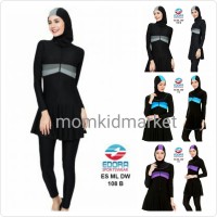 Baju Renang Muslim Muslimah Wanita Dewasa ES-ML-DW-108B XXL