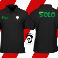 kaos kerah/polo shirt CAH SOLO