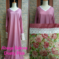 Jual Mukena Abaya Parasut Sakura Murah