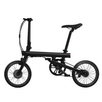 Xiaomi QiCycle Sepeda Elektrik Lipat Smart Bicycle - Black