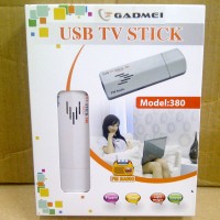 USB TV STICK GADMEI 380 TUNER TV ANALOG UNTUK LAPTOP