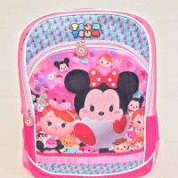 Tsum Tsum Tas Punggung Ransel Les Goodie Bag Sekolah SD Kado Anak Bu