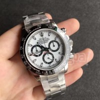 JAM TANGAN ROLEX DAYTONA COSMOGRAPH BASEWORLD 2016 WHITE SWISS ETA1:1